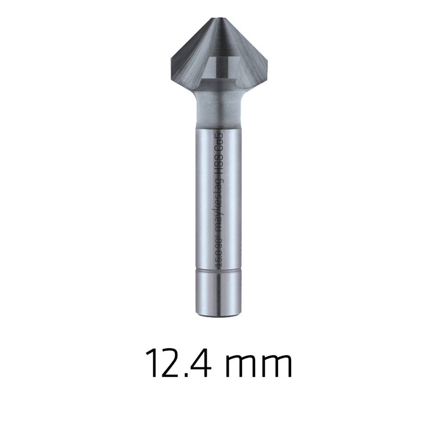 Alpen - Hss-Eco5 Countersink 90 12.4 Din 335 Shape C Alunit Coated - Alpen - Hss-Eco5 Countersink...