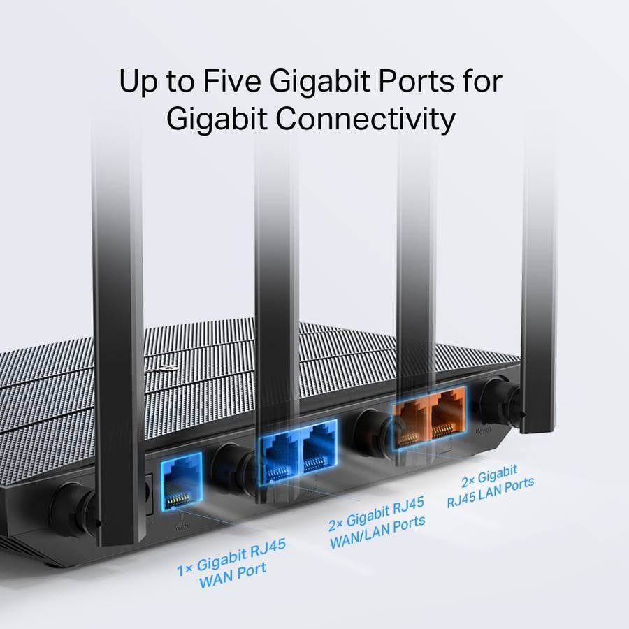 Tp-Link - Omada 5P Gb Dual Band WiFi Gateway - Tp-Link - Omada 5P Gb Dual Band WiFi Gateway