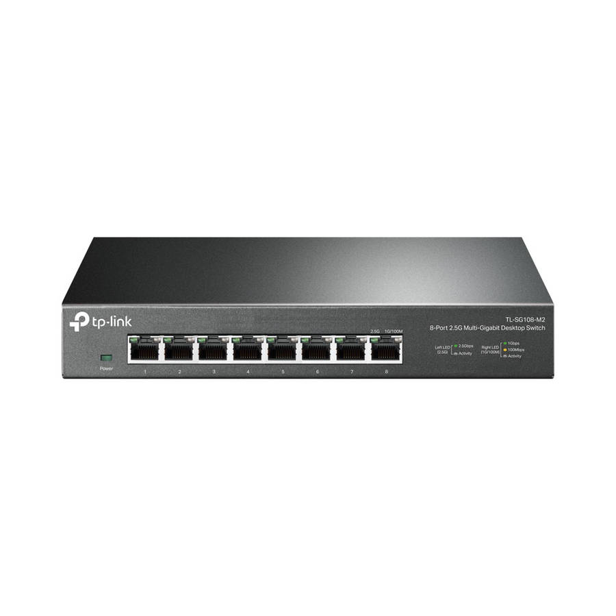Tp-Link - 8-Port 2.5G Desktop Switch - Tp-Link - 8-Port 2.5G Desktop Switch