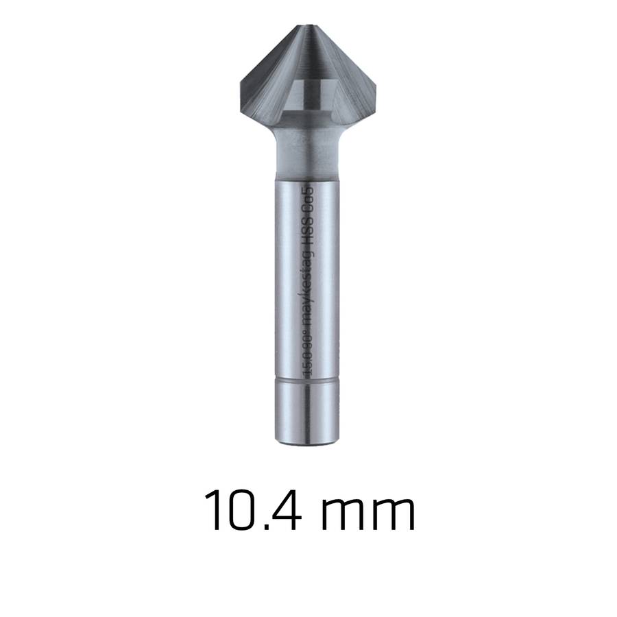 Alpen - Hss-Eco5 Countersink 90 10.4 Din 335 Shape C Alunit Coated - Alpen - Hss-Eco5 Countersink...