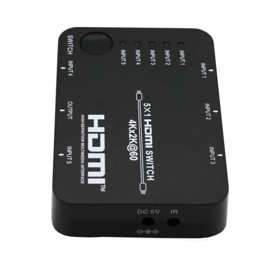HDCVT - 5x1 HDMI 4k Switch - HDCVT - 5x1 HDMI 4k Switch