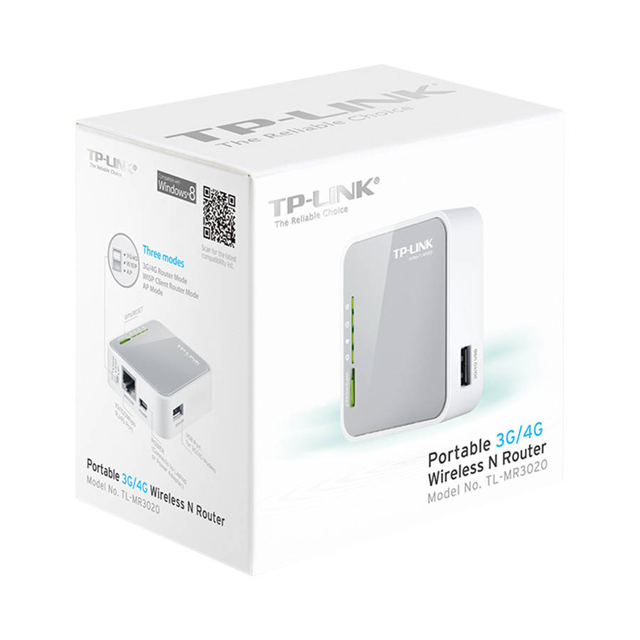 Tp-Link - Portable 3G/4G Wireless N Router - Tp-Link - Portable 3G/4G Wireless N Router