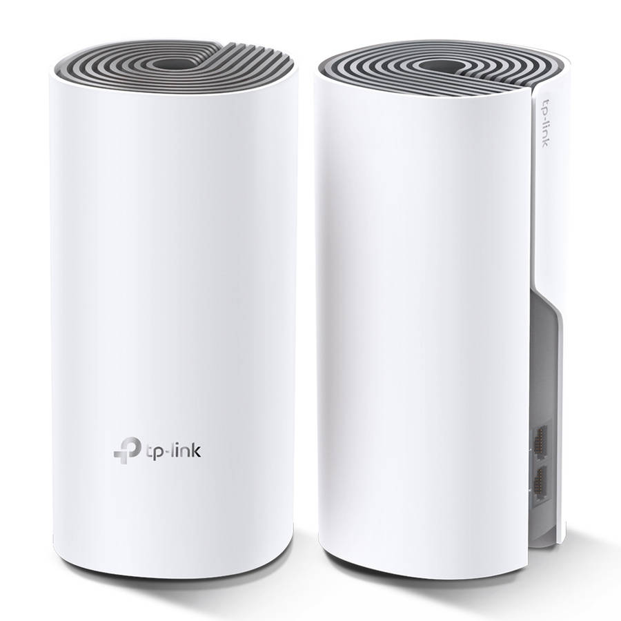 Tp-Link - Deco E4 - AC1200 Whole Home Mesh Wi-Fi System (2-Pack) - Tp-Link - Deco E4 - AC1200 Who...