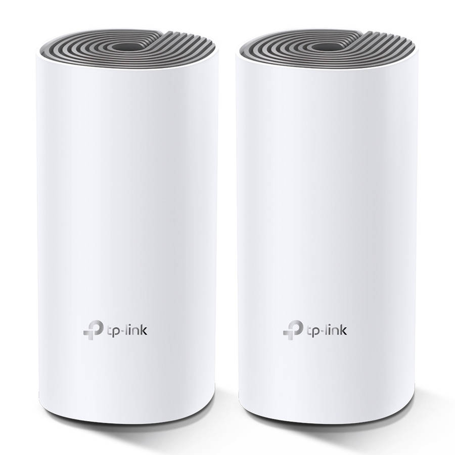 Tp-Link - Deco E4 - AC1200 Whole Home Mesh Wi-Fi System (2-Pack) - Tp-Link - Deco E4 - AC1200 Who...
