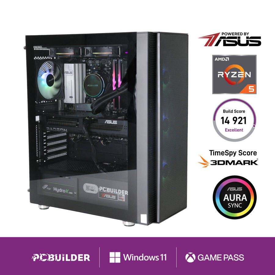PCBuilder - Ryzen 5 7600 Seeker Windows 11 Gaming PC - PCBuilder - Ryzen 5 7600 Seeker Windows 11...