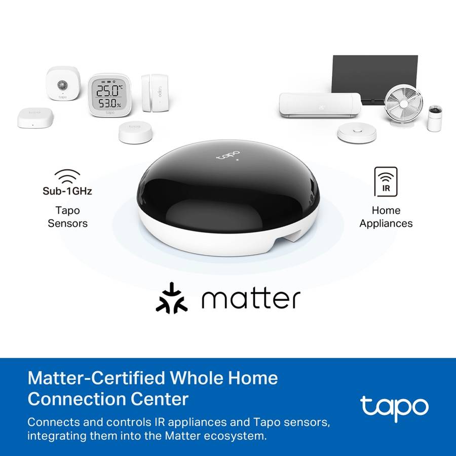 Tp-Link - Tapo H110 Smart Ir And Iot Hub - Tp-Link - Tapo H110 Smart Ir And Iot Hub