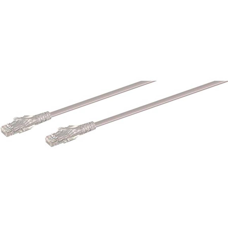 Premium Line 5m CAT6 Moulded Flylead - Grey - Premium Line 5m CAT6 Moulded Flylead - Grey