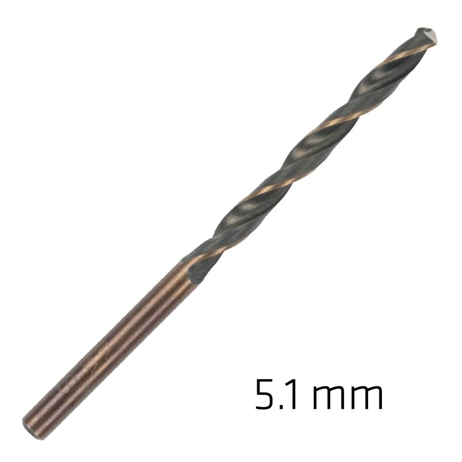 Alpen - Hss Sprint Master 5.1mm Bulk Din 338 Alpen Drill Bit - Alpen - Hss Sprint Master 5.1mm Bu...