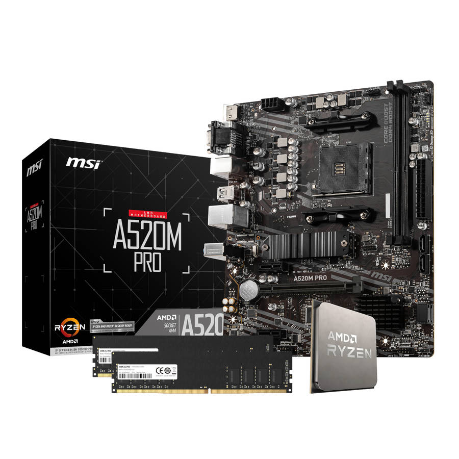 PCBuilder - AMD Ryzen 3 3200G Level Up Core Upgrade Kit - PCBuilder - AMD Ryzen 3 3200G Level Up ...