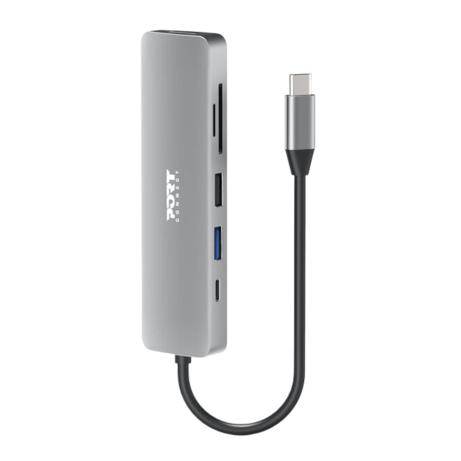 Port - Connect - 5-in-1 USB Type-C 4K Docking Station - Port - Connect - 5-in-1 USB Type-C 4K Doc...
