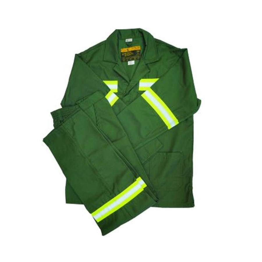 Poly-Viscose 2 Piece Acid Resistant Conti Suit Reflective - EU 32 - Poly-Viscose 2 Piece Acid Res...