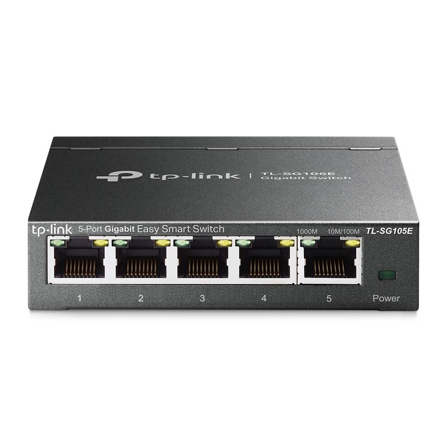 Tp-Link - 5-Port Gigabit Easy Smart Switch - Tp-Link - 5-Port Gigabit Easy Smart Switch