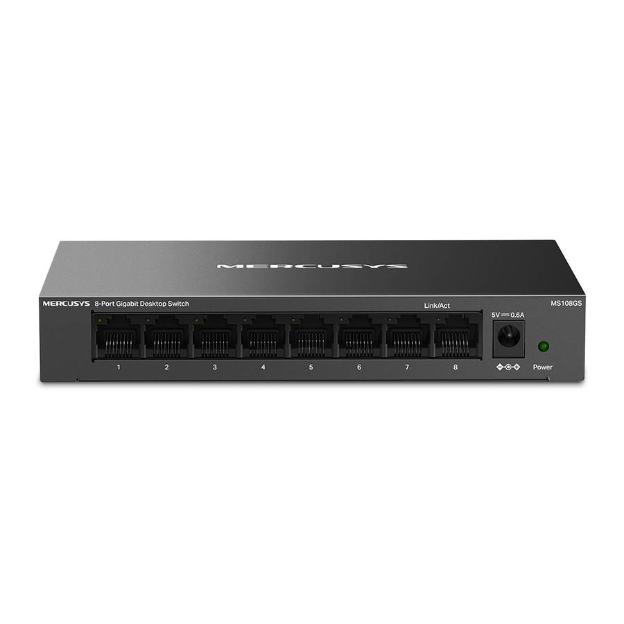 Mercusys - 8Port Gigabit Desktop Switch - Mercusys - 8Port Gigabit Desktop Switch