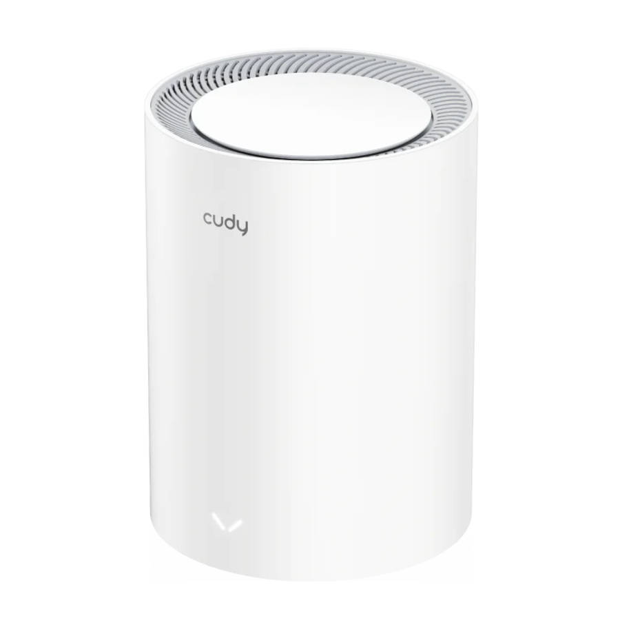 Cudy - AX3000 Wi-Fi 6 Mesh Kit 1 Pack - White - Cudy - AX3000 Wi-Fi 6 Mesh Kit 1 Pack - White