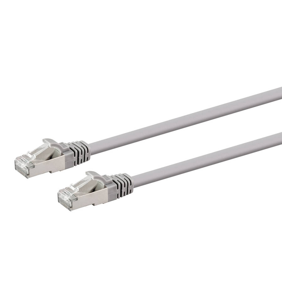 LinkQnet - 5M Cat6A Shielded Lszh Network Cable - Grey - LinkQnet - 5M Cat6A Shielded Lszh Networ...