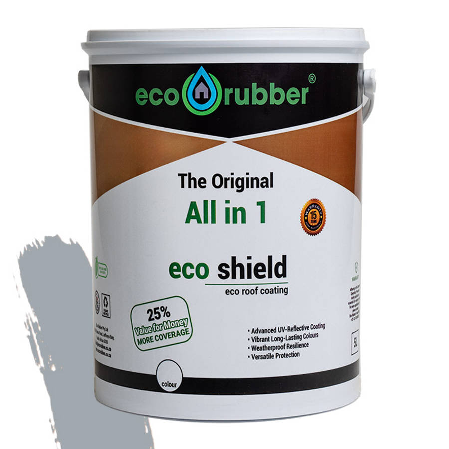 ECO RUBBER - All In 1 Eco Shield Light Grey 5L - ECO RUBBER - All In 1 Eco Shield Light Grey 5L