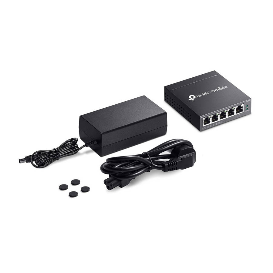 Tp-Link - Omada 5Port Poe+ Gb Managed Switch - Tp-Link - Omada 5Port Poe+ Gb Managed Switch