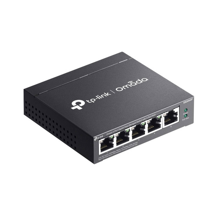 Tp-Link - Omada 5Port Poe+ Gb Managed Switch - Tp-Link - Omada 5Port Poe+ Gb Managed Switch