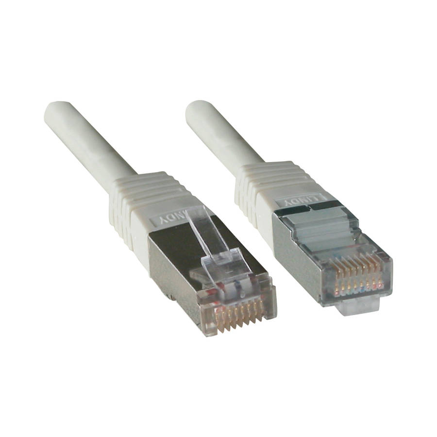 Lindy - 0.5M Ftp Cable Cat5E Grey (45160) - Lindy - 0.5M Ftp Cable Cat5E Grey (45160)