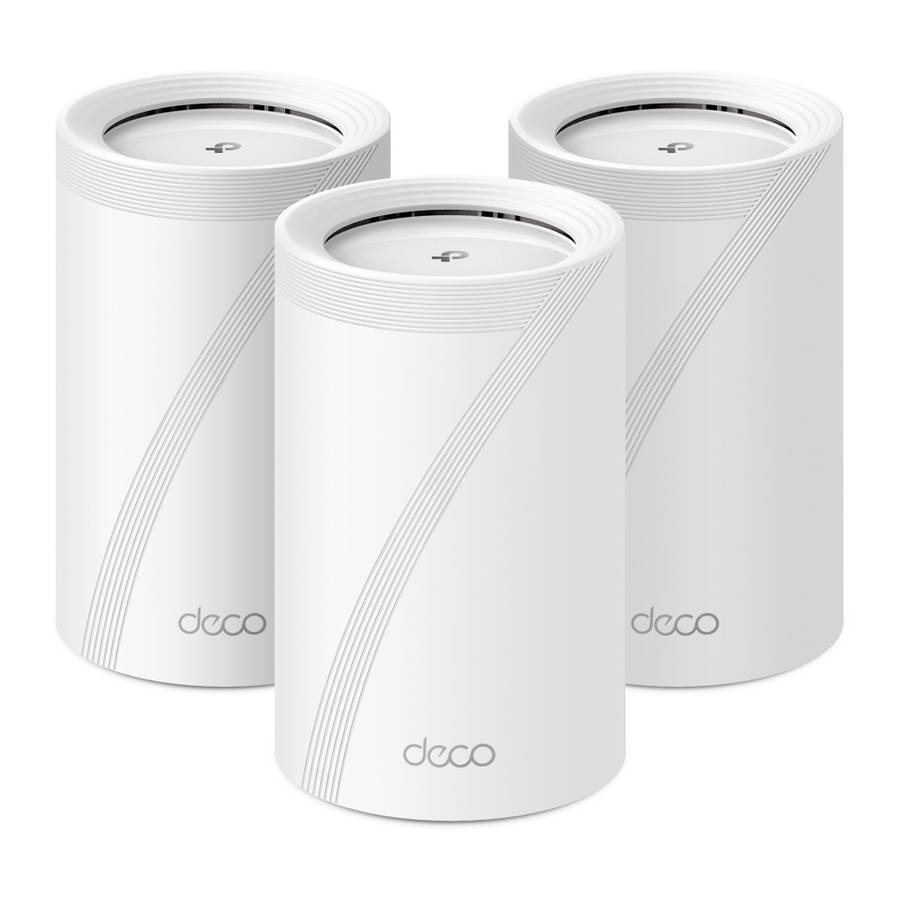 Tp-Link - Deco BE65(3-Pack) BE9300 Whole Home Mesh WiFi 7 System - Tp-Link - Deco BE65(3-Pack) BE...
