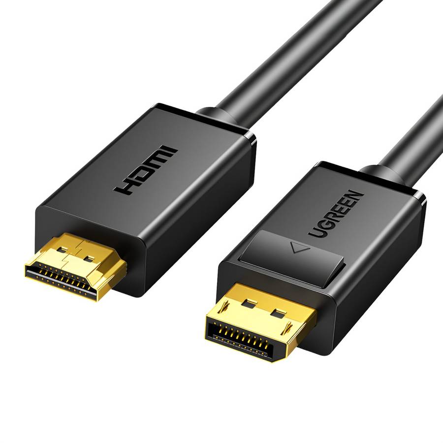 Ugreen - DP101 DisplayPort to 4K HDMI Cable 3m - Ugreen - DP101 DisplayPort to 4K HDMI Cable 3m