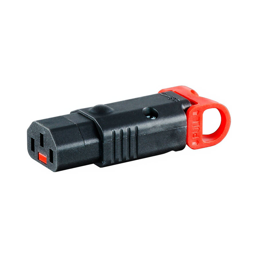 Scolmore - C13F Rewireable Lockable Iec + Lszh - Scolmore - C13F Rewireable Lockable Iec + Lszh