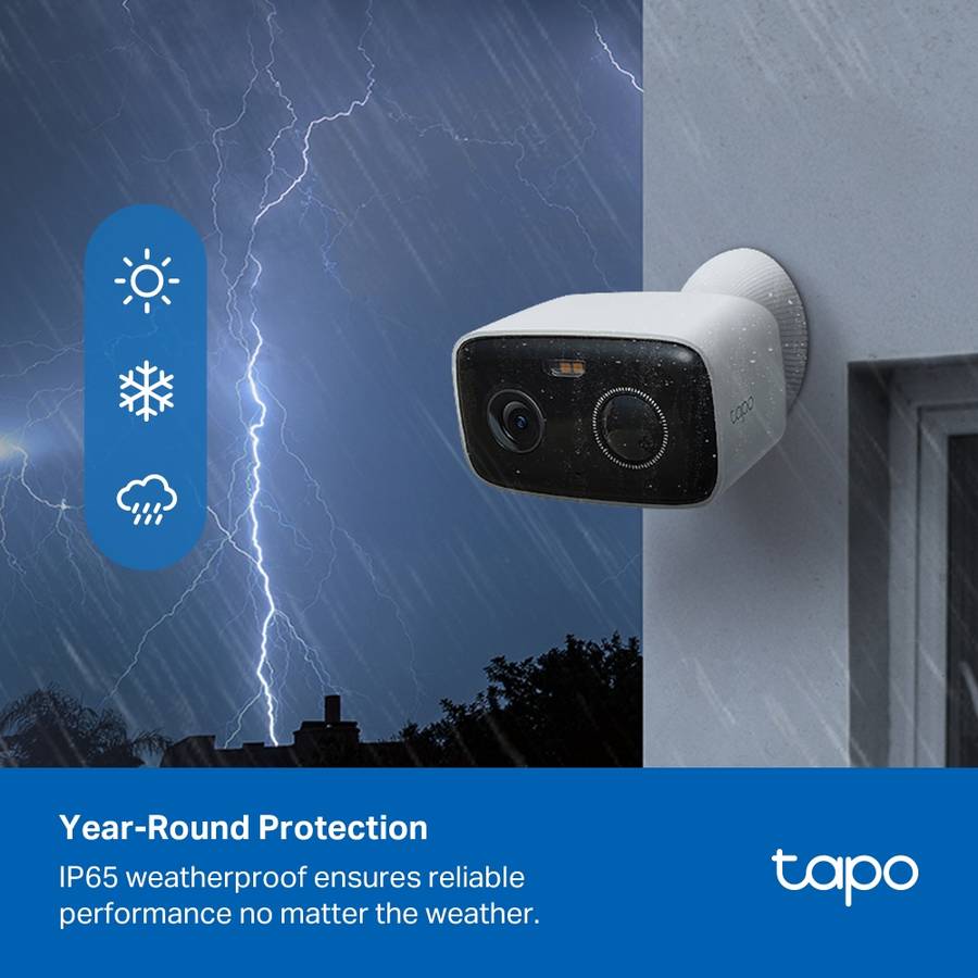 Tp-Link - Tapo C400 2MP Smart Wire-Free Outdoor Security Camera - Tp-Link - Tapo C400 2MP Smart W...