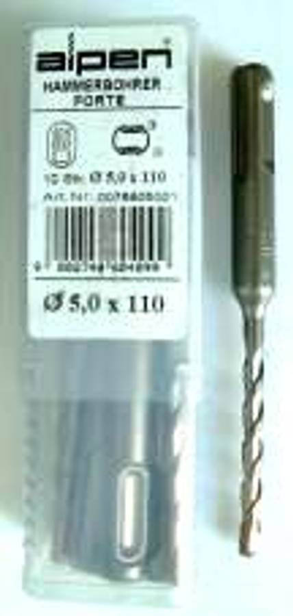 Alpen - Sds Plus Hammer 110 X 50mm 5mm Bulk - Alpen - Sds Plus Hammer 110 X 50mm 5mm Bulk