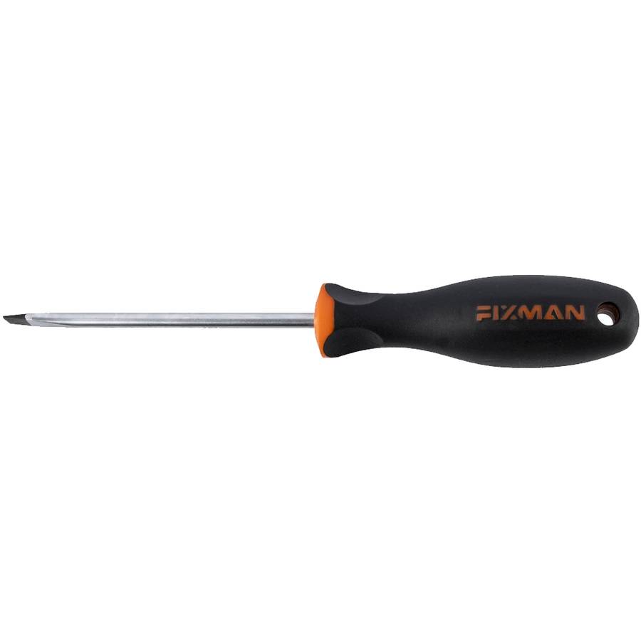 FIXMAN - S/Driver Slotted 5.5X1X100mm Crv With Ergonomic Handle - FIXMAN - S/Driver Slotted 5.5X1...