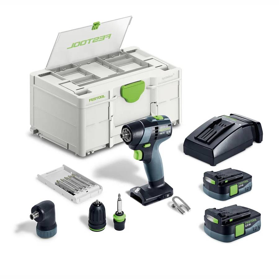 Festool - Cordless Drill Txs12 2,5-Set - Festool - Cordless Drill Txs12 2,5-Set