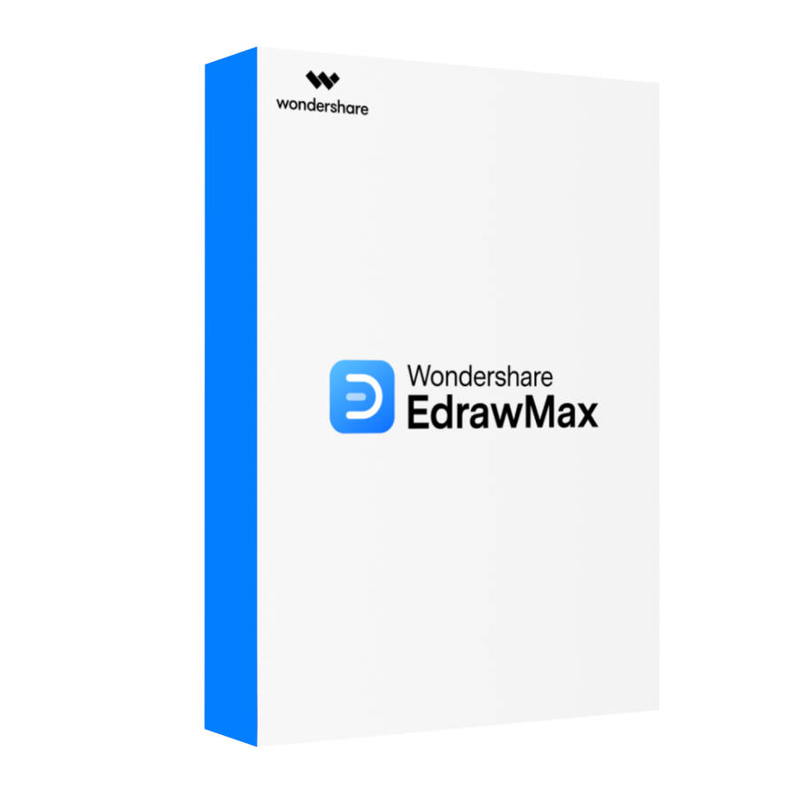 WONDERSHARE - EdrawMax Individual Diagram Software (Digital Perpetual License) - WONDERSHARE - Ed...