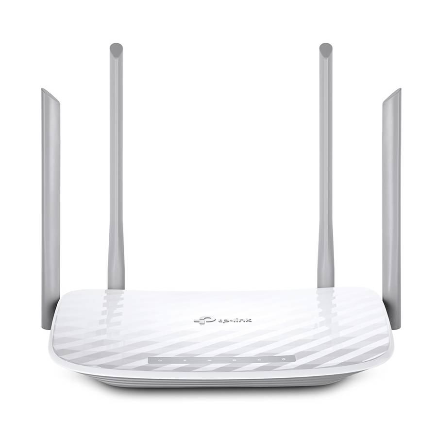 Tp-Link - Archer A5 AC1200 Wireless Dual Band Router - White - Tp-Link - Archer A5 AC1200 Wireles...