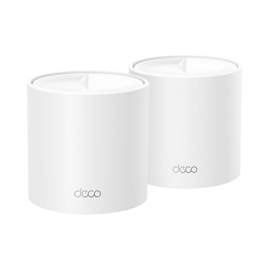 Tp-Link - Deco X10 (2 Pack) AX1500 Mesh Wi-Fi 6, Whole Home Coverage, Control - Tp-Link - Deco X1...