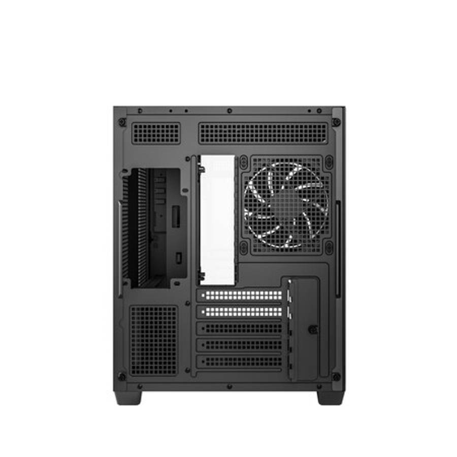 DEEPCOOL - CG330 3F Panoramic Dual-Chamber Micro-ATX Gaming Chassis - Black - DEEPCOOL - CG330 3F...
