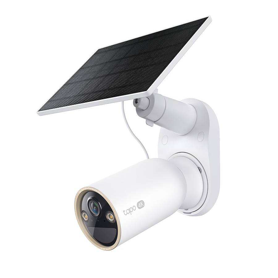 Tp-Link - Tapo 4K 8MP Camera & Solar Panel - Tp-Link - Tapo 4K 8MP Camera & Solar Panel