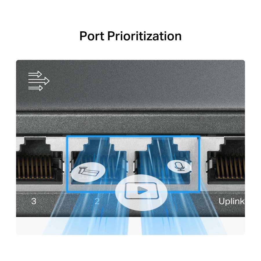 Mercusys - Ms110Gmp 10-Port Gigabit Desktop Switch With 8-Port Poe+ - Mercusys - Ms110Gmp 10-Port...