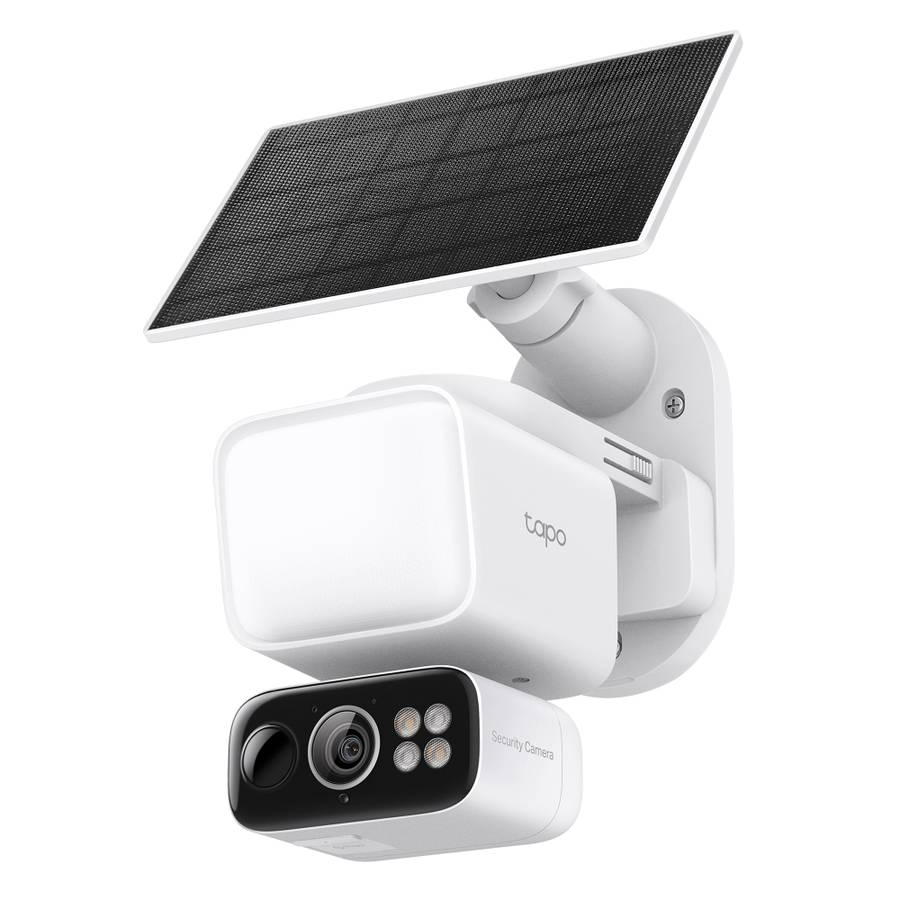 TP-Link TAPO - Tp-Link - TAPO - C615F Kit Solar-Powered Floodlight 2K 3MP Pan/Tilt Security Camer...