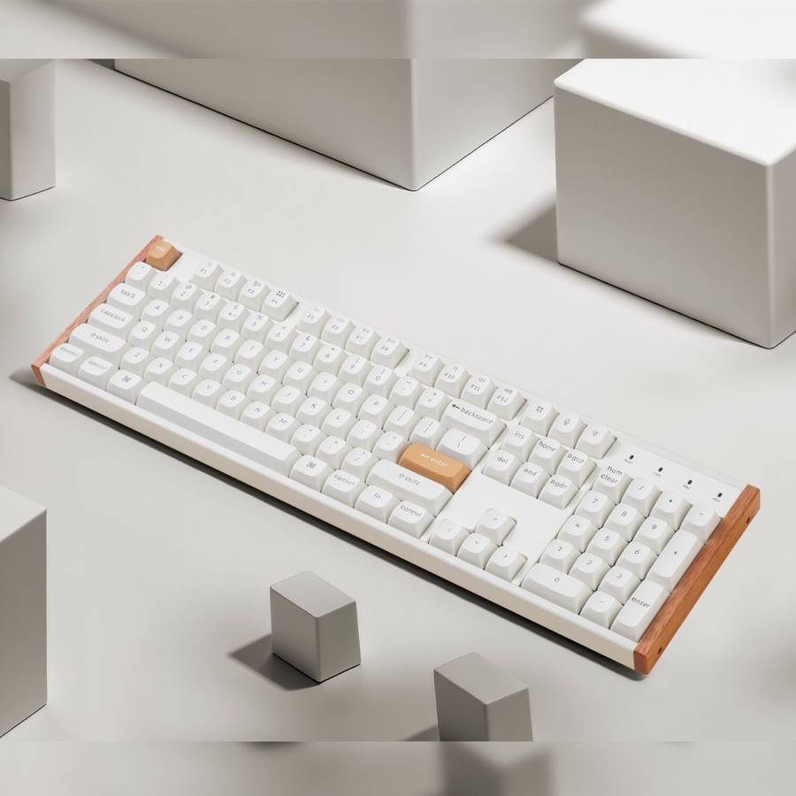 Keychron - K10 HE Special Edition Full-size Hot-Swap Gateron Dbl-Rail Nebula Switch RGB Wireless ...