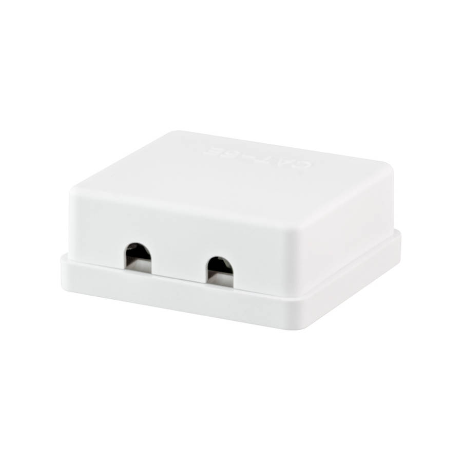 LinkQnet - Dual Cat5 Wall Box - LinkQnet - Dual Cat5 Wall Box