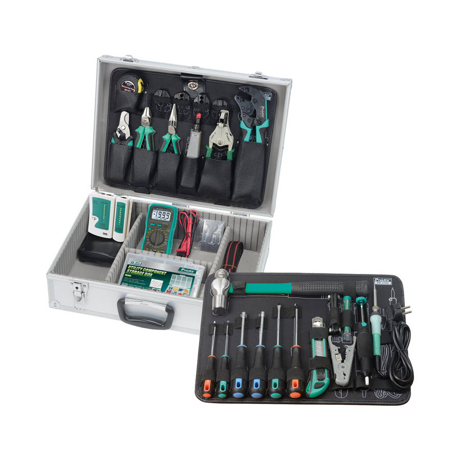 Proskit - PRK PK-4302BM PC Networking Tool Kit (240VAC, Metric) - Proskit - PRK PK-4302BM PC Netw...