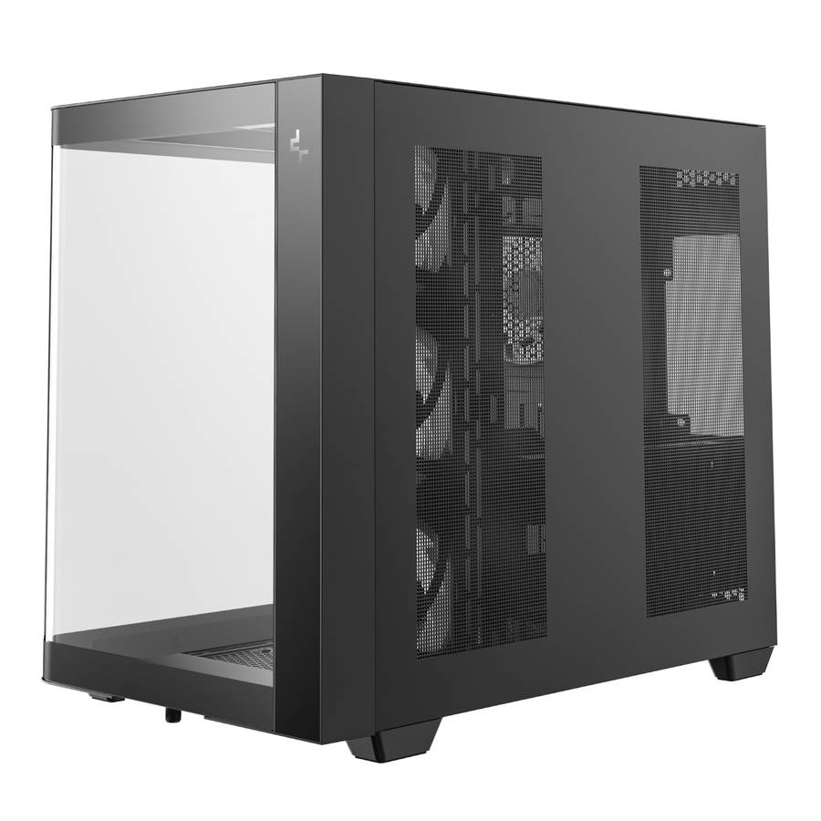 DEEPCOOL - CG530U 4F ATX Gaming Chassis - Black - DEEPCOOL - CG530U 4F ATX Gaming Chassis - Black