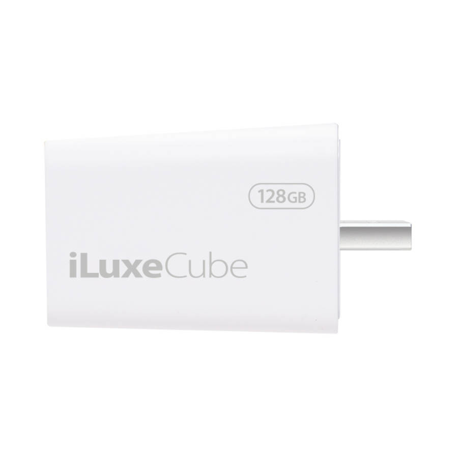 Patriot - iLuxe Cube 128GB Type-C Smart Backup Solution - White - Patriot - iLuxe Cube 128GB Type...
