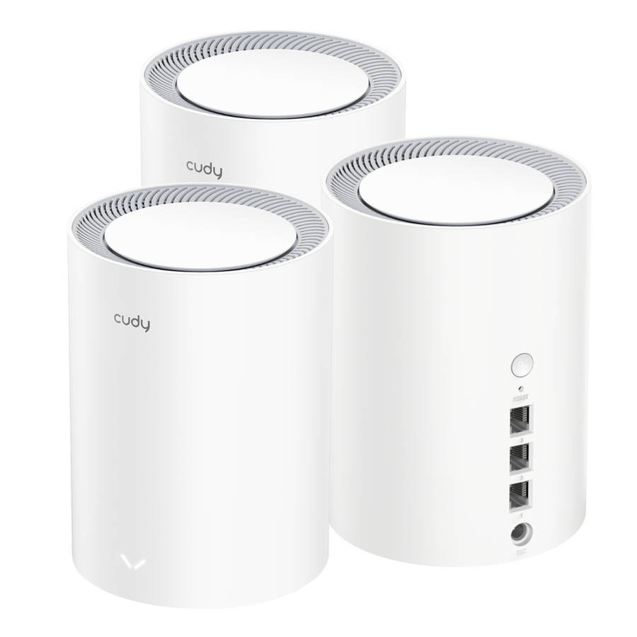 Cudy - BE3600 Gigabit Mesh Wi-Fi 7 System  3 Pack - Cudy - BE3600 Gigabit Mesh Wi-Fi 7 System ...