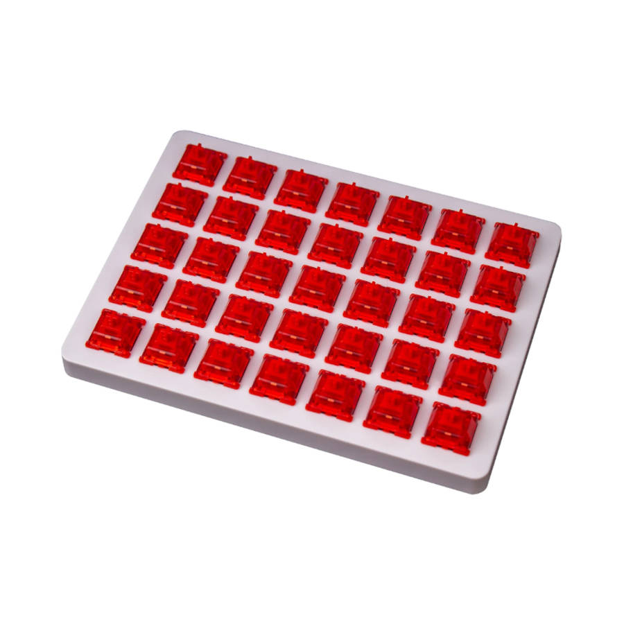 Keychron - Red Gateron Phantom Switches 110 pcs - Keychron - Red Gateron Phantom Switches 110 pcs