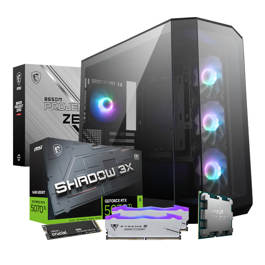 PCBuilder - Ryzen 7 9800X3D Valkyrie Windows 11 Gaming PC - PCBuilder - Ryzen 7 9800X3D Valkyrie ...