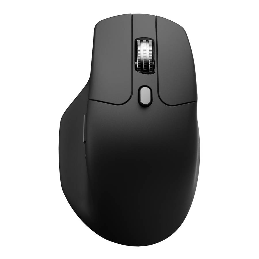 Keychron - M6 30000 DPI Wireless Silent Mouse - Black (BT/2.4GHz/Wired) - Keychron - M6 30000 DPI...