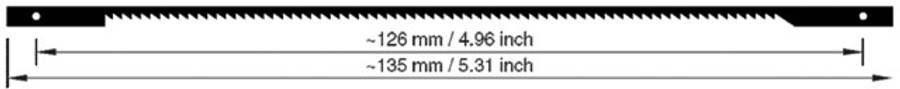 OLSON - Scroll Saw Bl.20Tpi W/Pins 6/Pack - OLSON - Scroll Saw Bl.20Tpi W/Pins 6/Pack