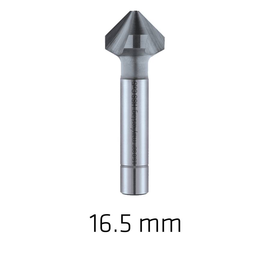 Alpen - Hss-Eco5 Countersink 90 16.5 Din 335 Shape C Alunit Coated - Alpen - Hss-Eco5 Countersink...