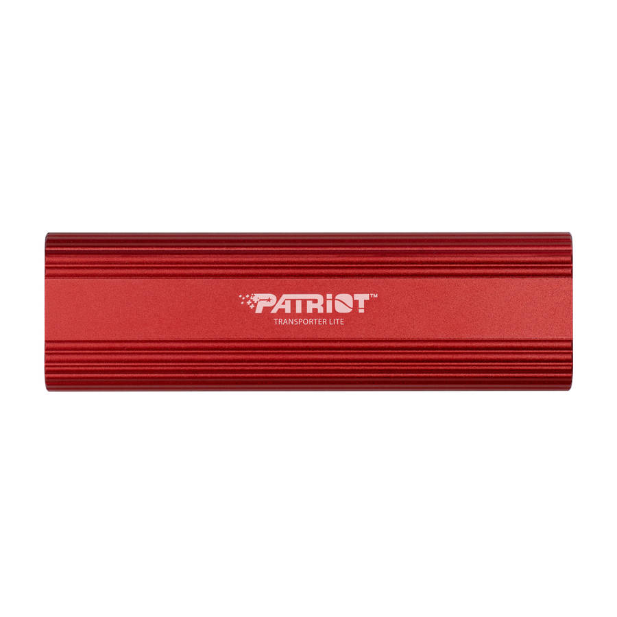 Patriot - Transporter Lite 1TB USB3.2 Type-C External Portable SSD - Red - Patriot - Transporter ...