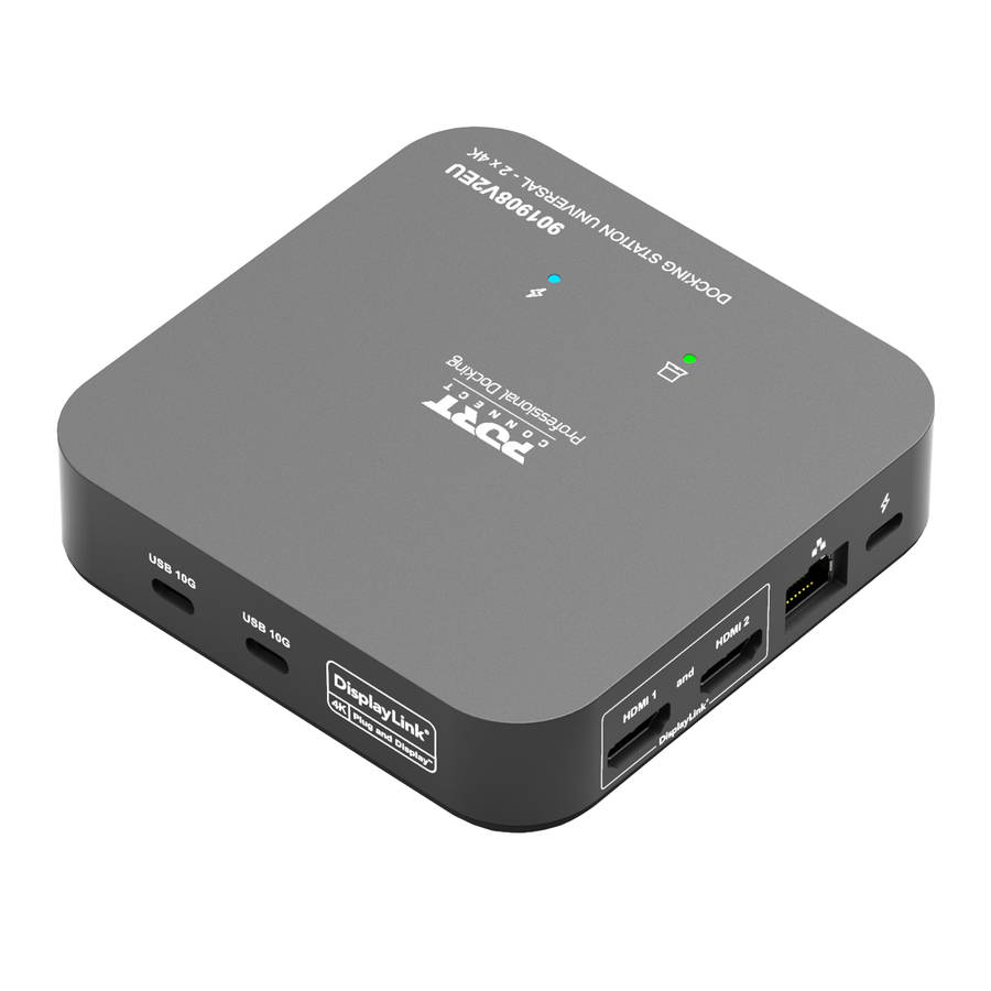 Port - Connect - Multi-port USB Type-C 2x4K Office Docking Station - Port - Connect - Multi-port ...